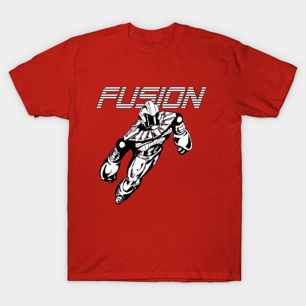 Fusion Logo T-Shirt by mentaone